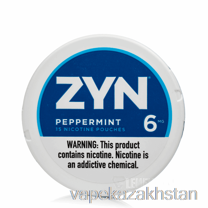 Vape Smoke ZYN Nicotine Pouches - PEPPERMINT 6mg